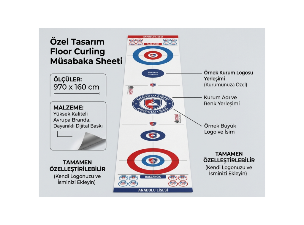 Özel tasarım sheet